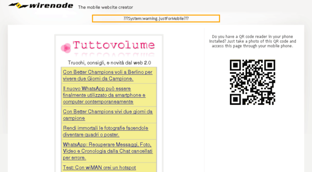 tuttovolume.wirenode.mobi