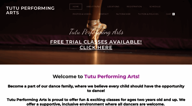 tutuperformingarts.com