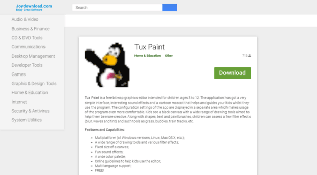 tux-paint.joydownload.com