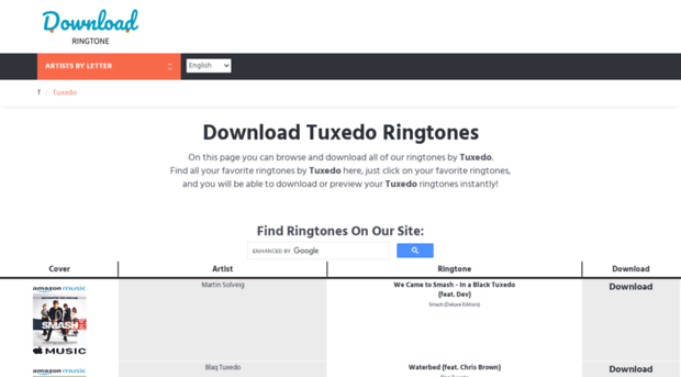 tuxedo.download-ringtone.com