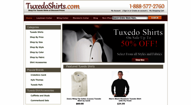 tuxedoshirts.com