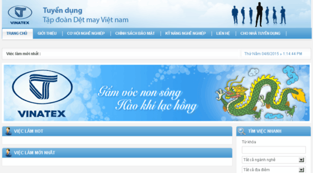 tuyendung.vinatex.com.vn