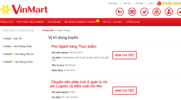 tuyendung.vinmart.com