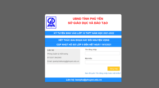 tuyensinh.phuyen.edu.vn