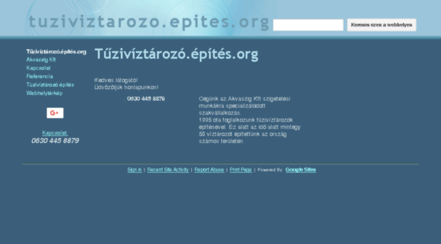 tuziviztarozo.epites.org