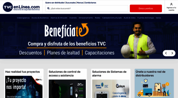 TVCenLínea.com Mayorista Soluciones de Seguridad Electrónica