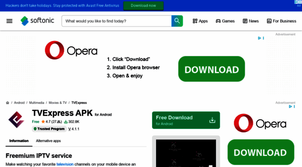 tvexpress.en.softonic.com