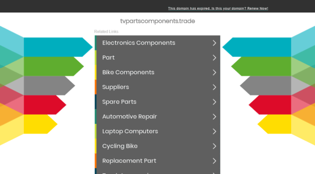 tvpartscomponents.trade