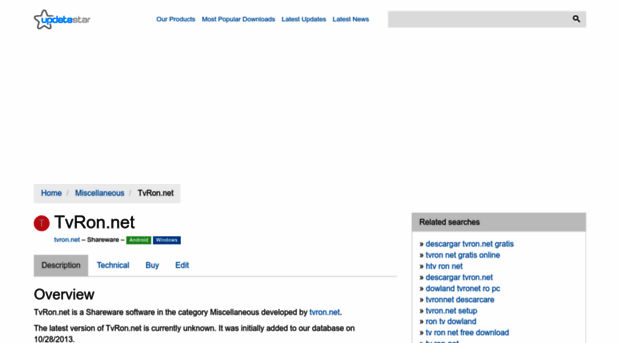 tvron-net.updatestar.com