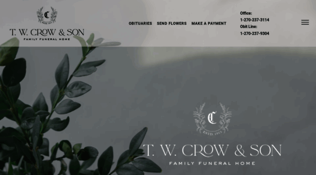 twcrowfuneralhome.com