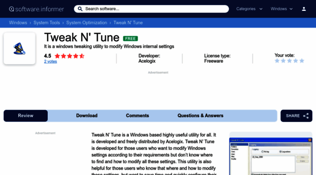 tweak-n-tune.informer.com
