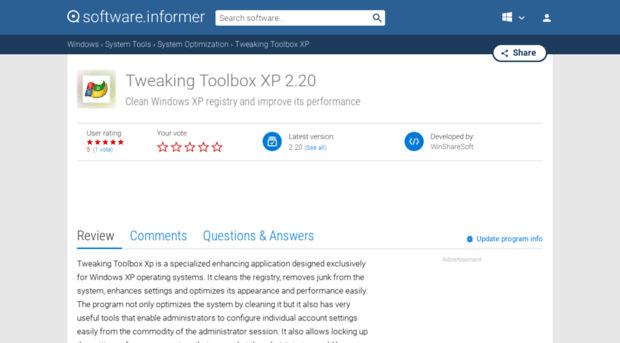 tweaking-toolbox-xp.software.informer.com