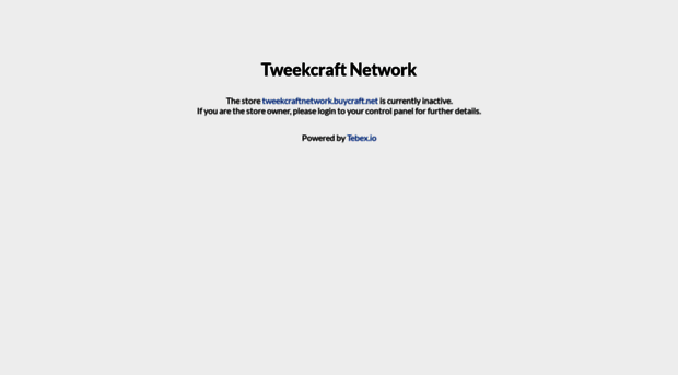 tweekcraftnetwork.buycraft.net
