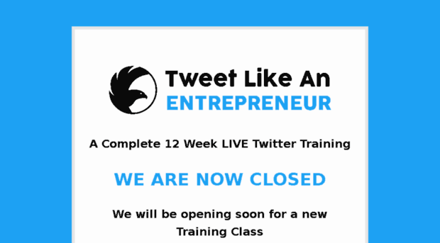 tweetlikeanentrepreneur.com