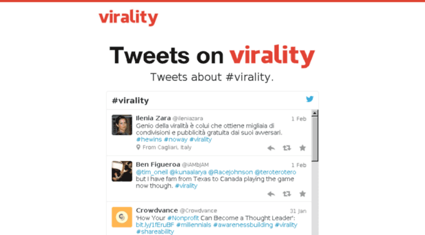 tweets.virality.com