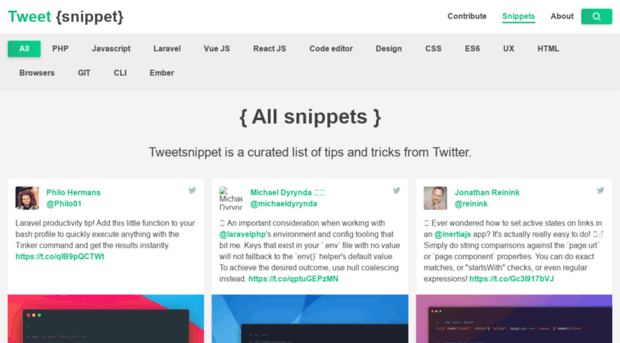 tweetsnippet.com