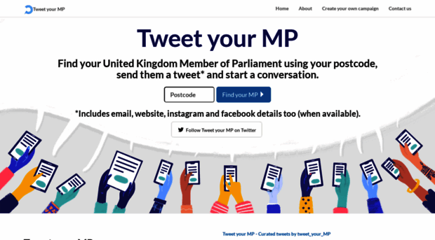 tweetyourmp.com