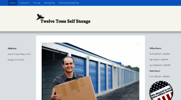 twelvetreesstorage.com