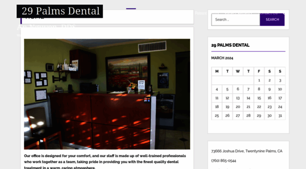 twentyninepalmsdental.com