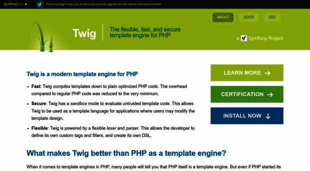 twig.symfony.com