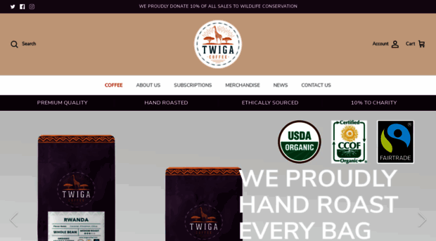twigacoffee.com
