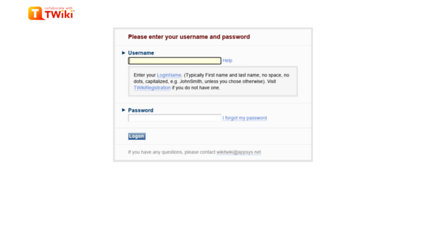 twiki.appsys.net