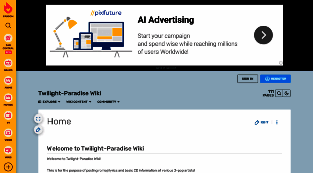 twilightparadise.wikia.com