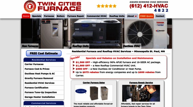 twincitiesfurnace.com