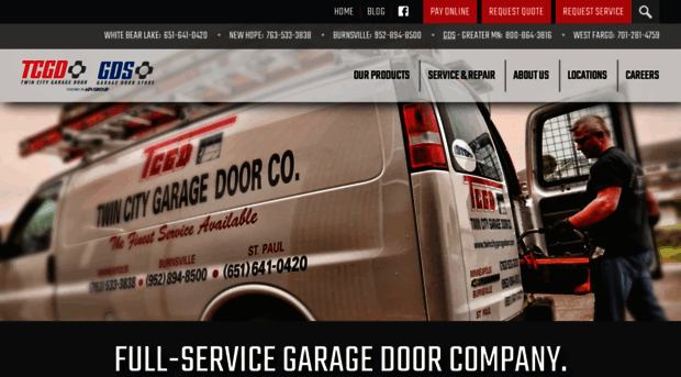 twincitygaragedoor.com