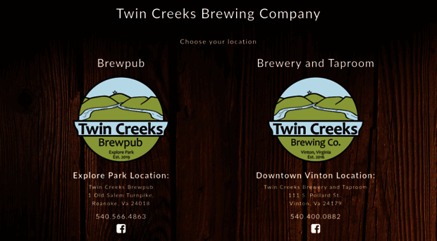 twincreeksbrewing.com