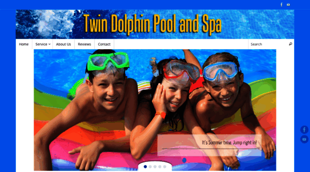 twindolphinpools.com