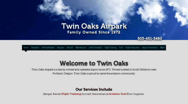 twinoaksairpark.com