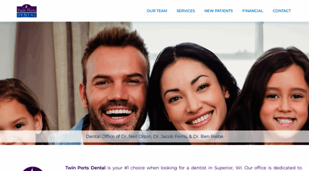 twinportsdental.com