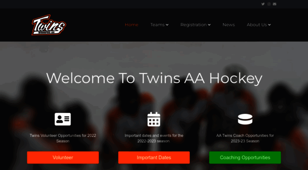 twinsaahockey.com
