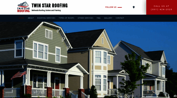 twinstarroofing.com