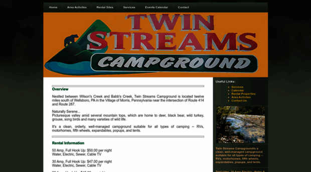 twinstreamscampground.com