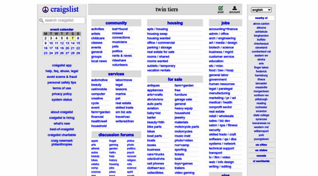 twintiers.craigslist.org