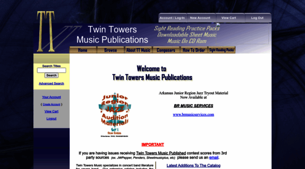 twintowersmusic.com