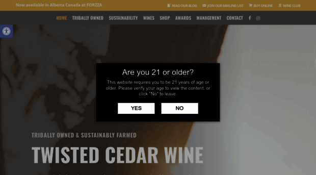 twistedcedarwines.com