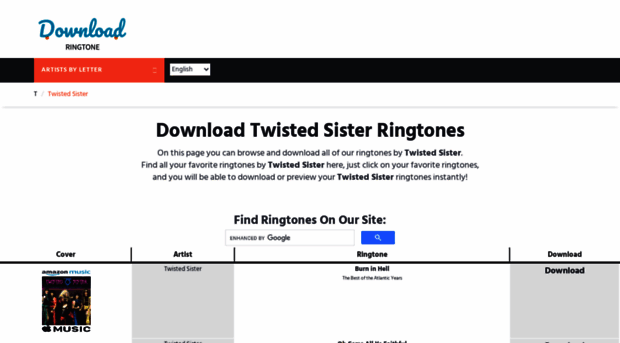 twistedsister.download-ringtone.com