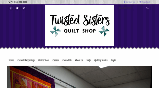 twistedsistersquiltshop.com