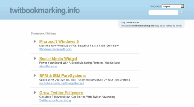 twitbookmarking.info