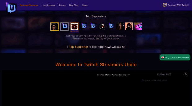 twitchstreamersunite.com