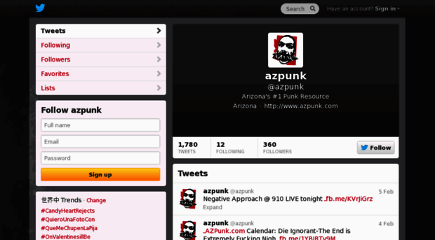 twitter.azpunk.com