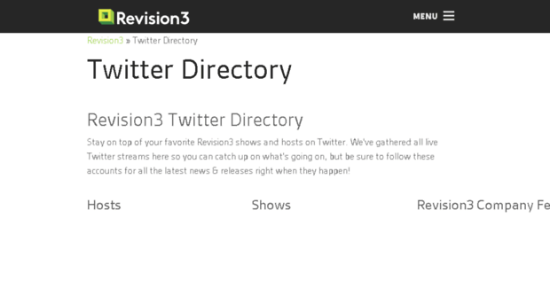 twitter.revision3.com