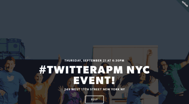 twitterapmnyc.splashthat.com