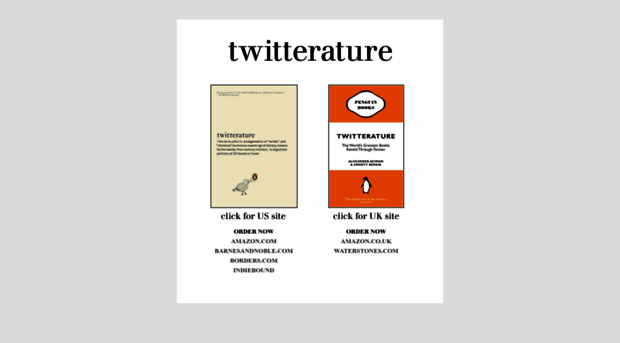 twitterature.us