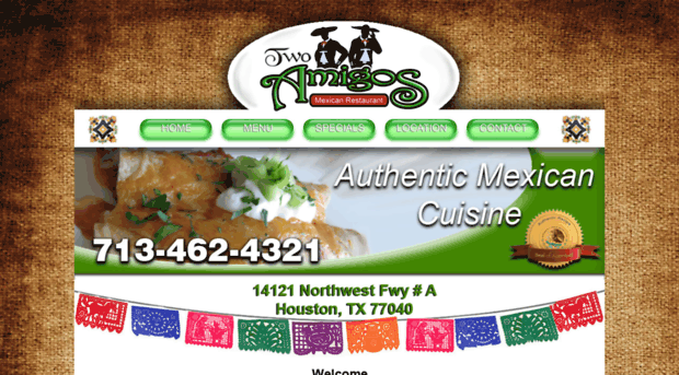 twoamigosmexicanrestaurant.com