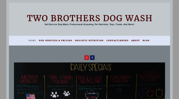 twobrothersdogwash.com