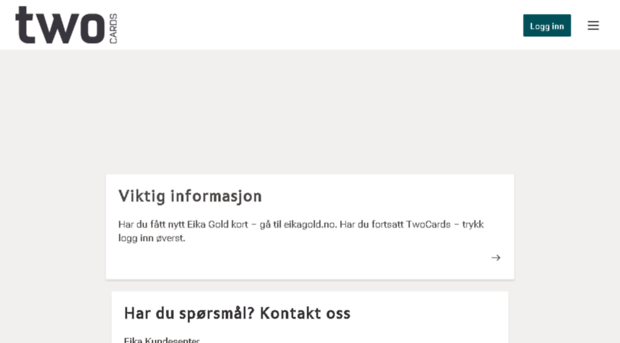 twocards.no